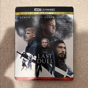 The Last Duel 4K Ultra HD Blu-ray
